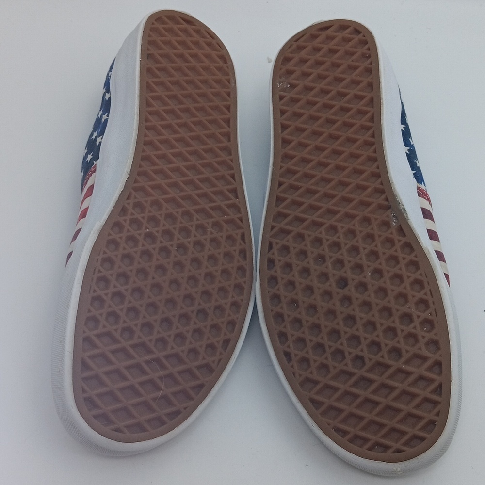 🇺🇸 AMERICAN FLAG VANS SIZE 8.5 🇺🇸 - Picture 5 of 6